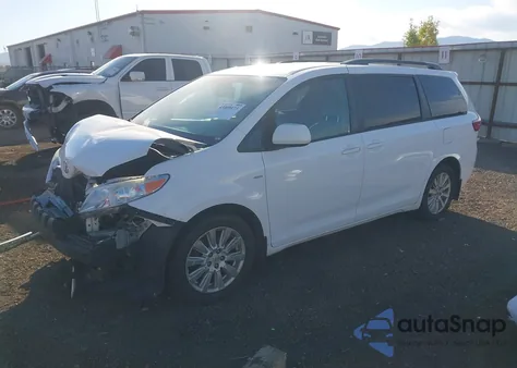 2017 Toyota Sienna Le 7 Passenger from USA, damaged, VIN 5TDJZ3DC6HS166967